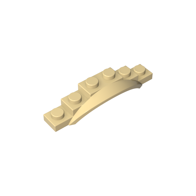 GDS-M099 - Wheel Arch, Mudguard, 1 1/2 x 6 x 1 [Arch Extended]