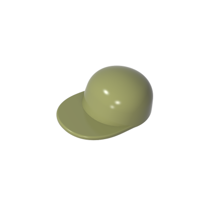 GDS-M101 - Minifig Cap Short Curved Peak