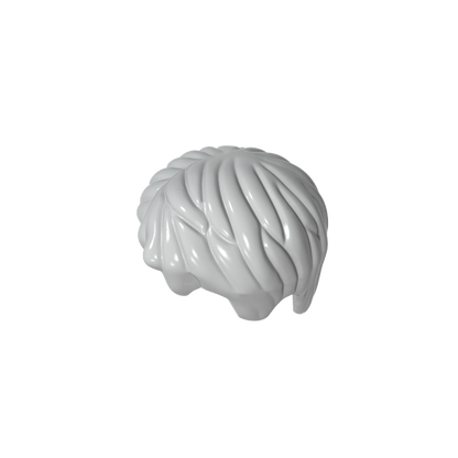 GDS-M112 - Minifig Hair Short, Tousled with Side Part