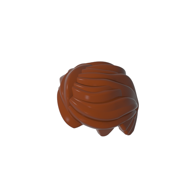 GDS-M113 - Minifig Hair Swept Back, Tousled