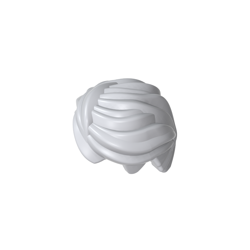 GDS-M113 - Minifig Hair Swept Back, Tousled