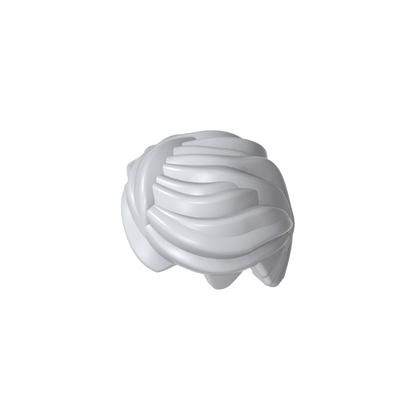 GDS-M113 - Minifig Hair Swept Back, Tousled