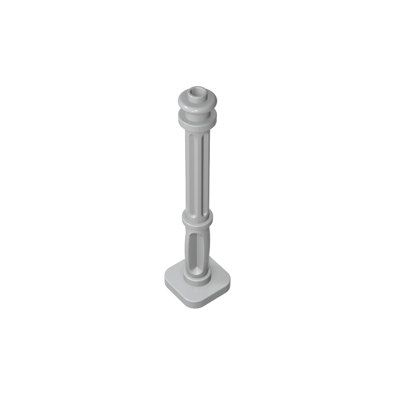 GDS-M117 - Lamp Post 2 x 2 x 7 with 6 Base Flutes