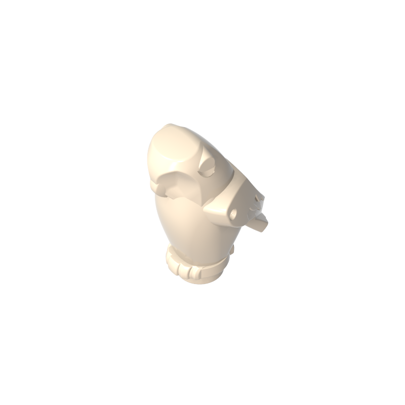 GDS-M1271 - Animal, Bird, Owl Small, Angular Features