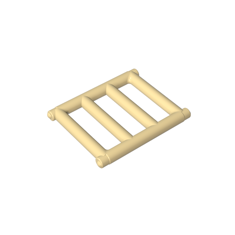 GDS-M142 - Bar 1 x 4 x 3 [End Tabs]