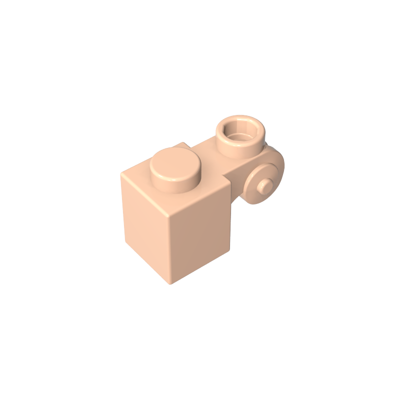 GDS-M150 - Brick Special 1 x 1 with Scroll with Open Stud