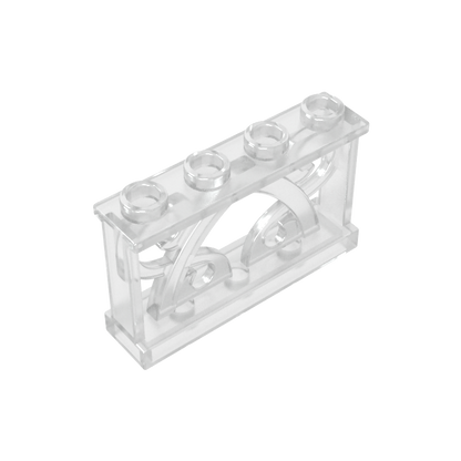 GDS-M154 - Fence Ornamented 1 x 4 x 2 with 4 Studs