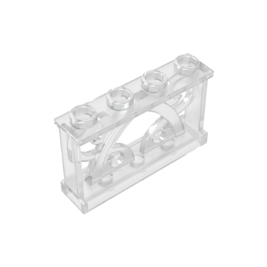 GDS-M154 - Fence Ornamented 1 x 4 x 2 with 4 Studs