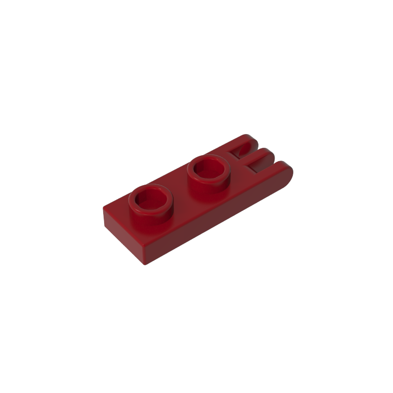 GDS-M173 - Hinge Plate 1 x 2 with 3 Fingers and Hollow Studs