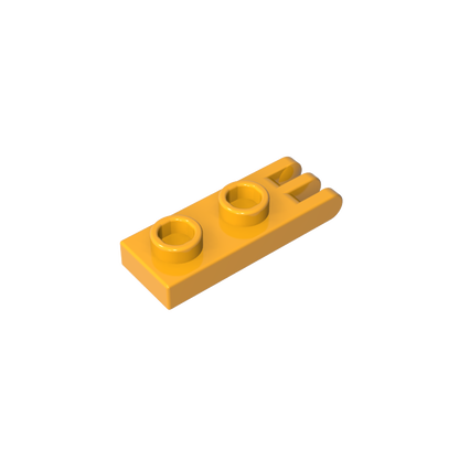 GDS-M173 - Hinge Plate 1 x 2 with 3 Fingers and Hollow Studs