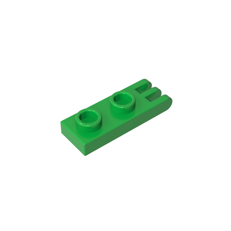 GDS-M173 - Hinge Plate 1 x 2 with 3 Fingers and Hollow Studs