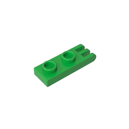 GDS-M173 - Hinge Plate 1 x 2 with 3 Fingers and Hollow Studs