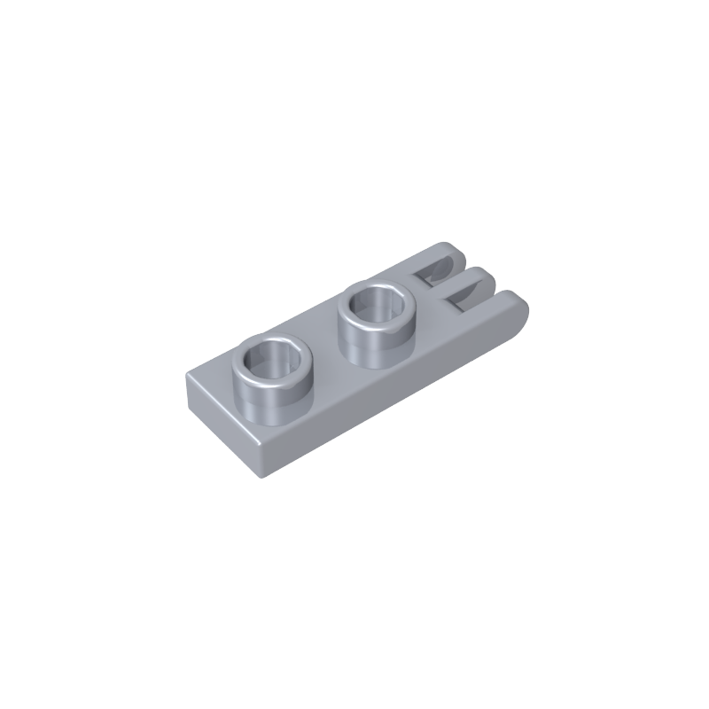 GDS-M173 - Hinge Plate 1 x 2 with 3 Fingers and Hollow Studs