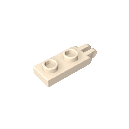 GDS-M174 - Hinge Plate 1 x 2 with 2 Fingers and Hollow Studs