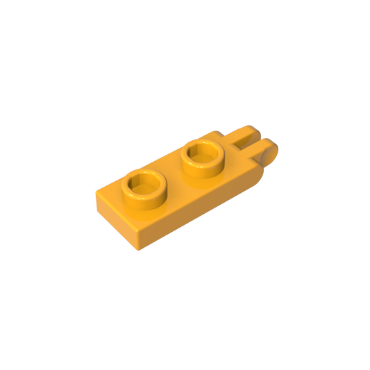 GDS-M174 - Hinge Plate 1 x 2 with 2 Fingers and Hollow Studs