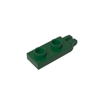GDS-M174 - Hinge Plate 1 x 2 with 2 Fingers and Hollow Studs