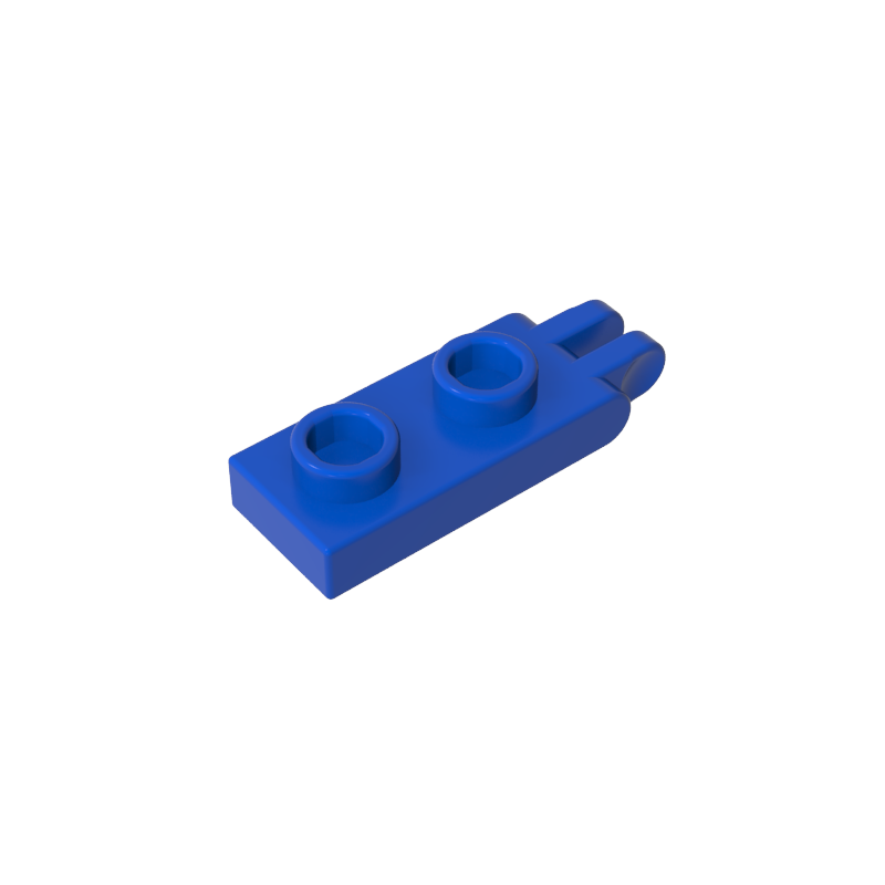 GDS-M174 - Hinge Plate 1 x 2 with 2 Fingers and Hollow Studs