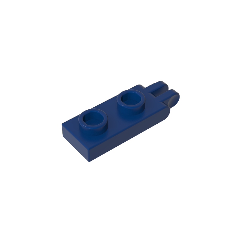 GDS-M174 - Hinge Plate 1 x 2 with 2 Fingers and Hollow Studs