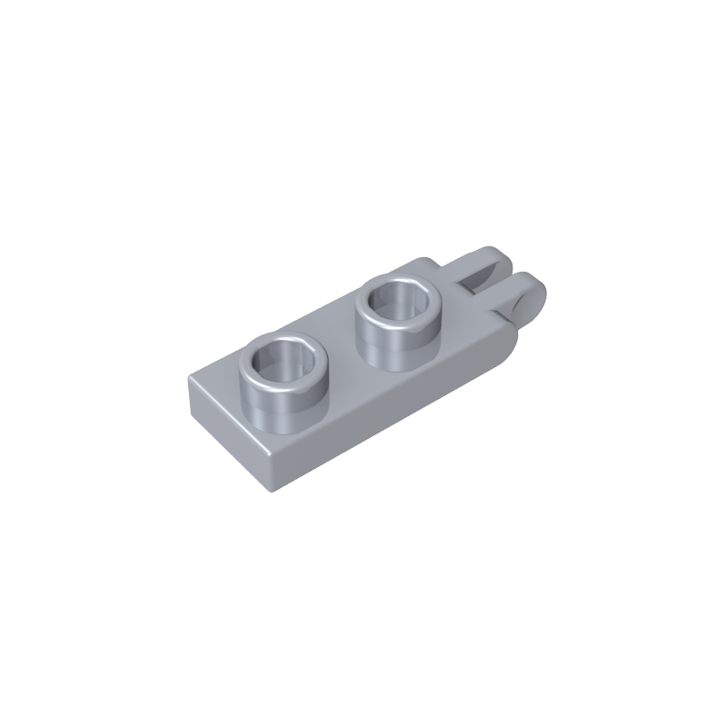 GDS-M174 - Hinge Plate 1 x 2 with 2 Fingers and Hollow Studs