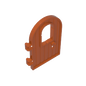 GDS-M193 - Door 1 x 4 x 6 Round Top with Window and Keyhole, Reinforced Edge