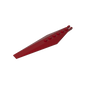 GDS-M195 - Hinge Plate 1 x 12 with Angled Side Extensions and Tapered Ends