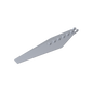 GDS-M195 - Hinge Plate 1 x 12 with Angled Side Extensions and Tapered Ends