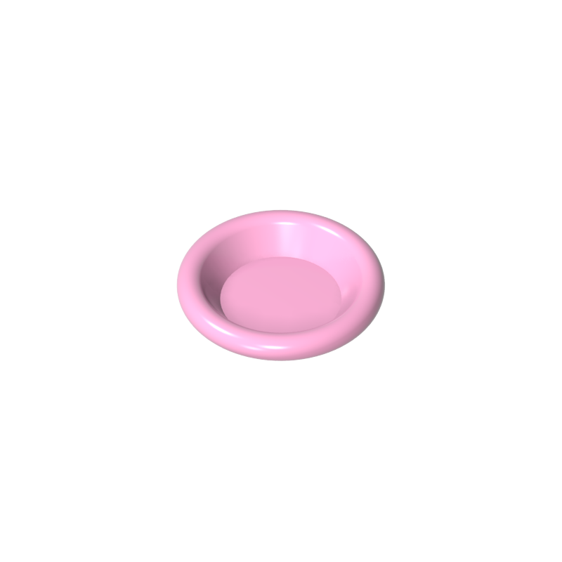 GDS-M200 - Equipment Dish / Plate / Bowl 3 x 3 [Plain]