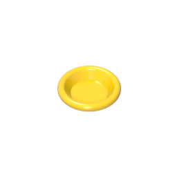 GDS-M200 - Equipment Dish / Plate / Bowl 3 x 3 [Plain]