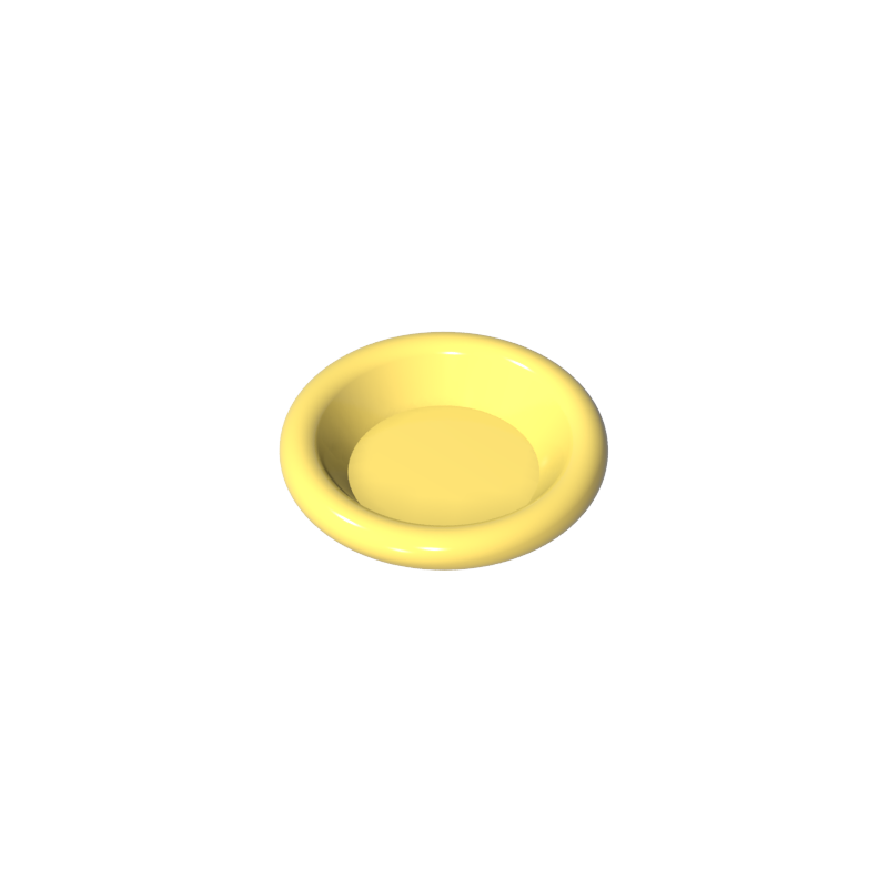 GDS-M200 - Equipment Dish / Plate / Bowl 3 x 3 [Plain]