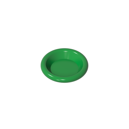 GDS-M200 - Equipment Dish / Plate / Bowl 3 x 3 [Plain]