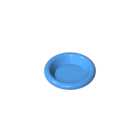GDS-M200 - Equipment Dish / Plate / Bowl 3 x 3 [Plain]