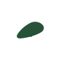 GDS-M201 - Minifig Shield Ovoid [Plain]