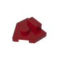 GDS-M228 - Plate Special 2 x 2 Wedge, Center Stud, 1 x 1/2 Raised Tab