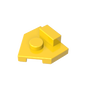 GDS-M228 - Plate Special 2 x 2 Wedge, Center Stud, 1 x 1/2 Raised Tab