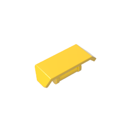 GDS-M251 - Spoiler 2 x 4 with Handle [Plain]
