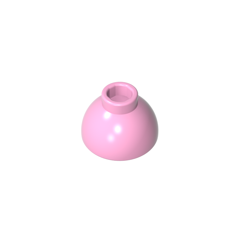 GDS-M253 - Brick Round 1.5 x 1.5 Dome Top [Plain]