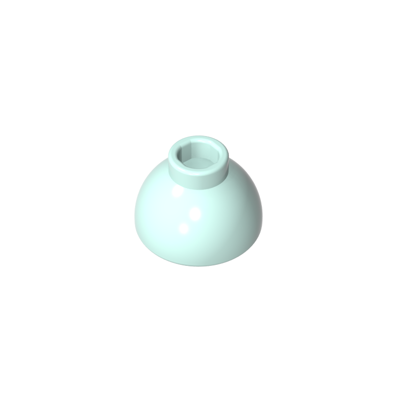 GDS-M253 - Brick Round 1.5 x 1.5 Dome Top [Plain]