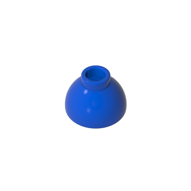GDS-M253 - Brick Round 1.5 x 1.5 Dome Top [Plain]