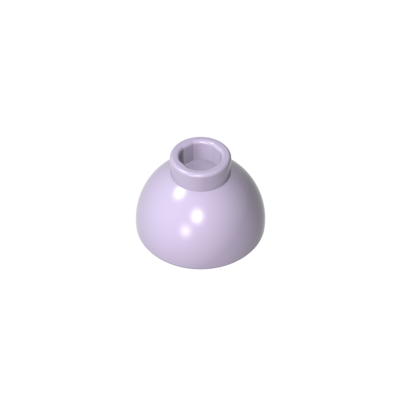 GDS-M253 - Brick Round 1.5 x 1.5 Dome Top [Plain]