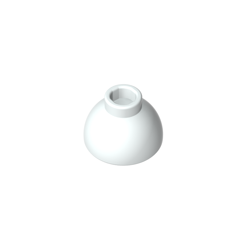 GDS-M253 - Brick Round 1.5 x 1.5 Dome Top [Plain]