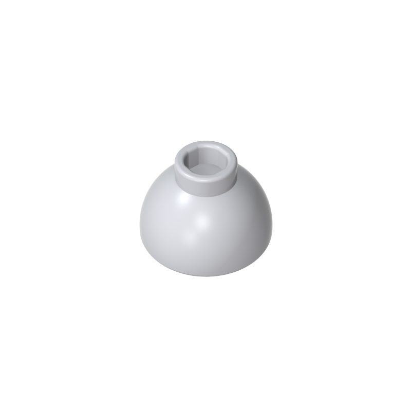 GDS-M253 - Brick Round 1.5 x 1.5 Dome Top [Plain]