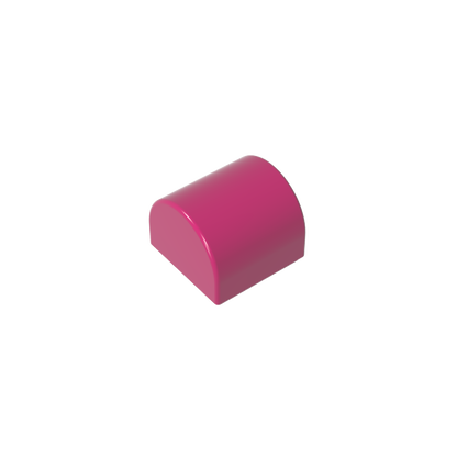 GDS-M255 - Brick Curved 1 x 1 x 2/3 Double Curved Top, No Studs