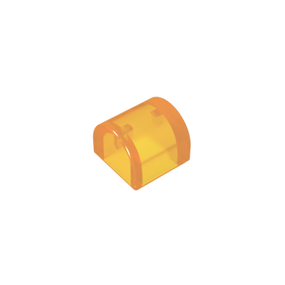 GDS-M255 - Brick Curved 1 x 1 x 2/3 Double Curved Top, No Studs
