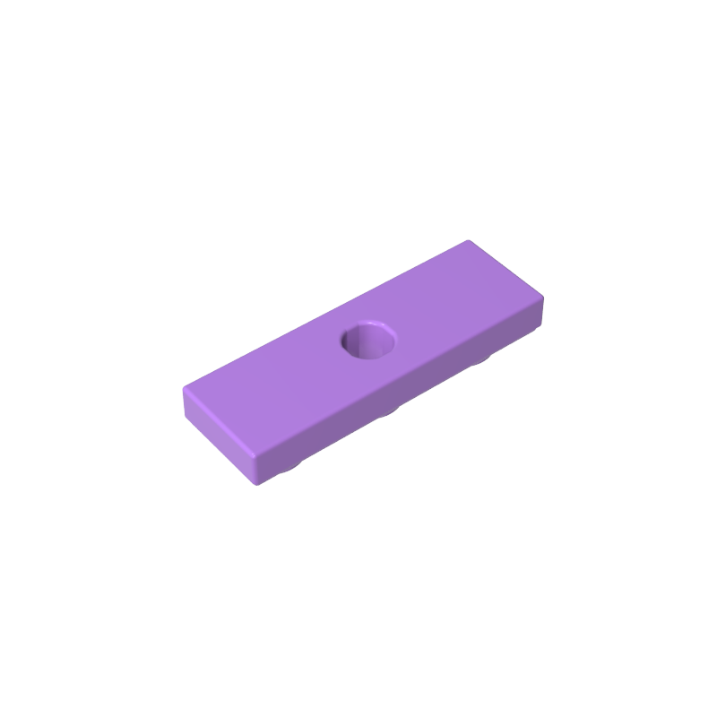 GDS-M258 - Tile Special 1 x 3 Inverted with Center Hole