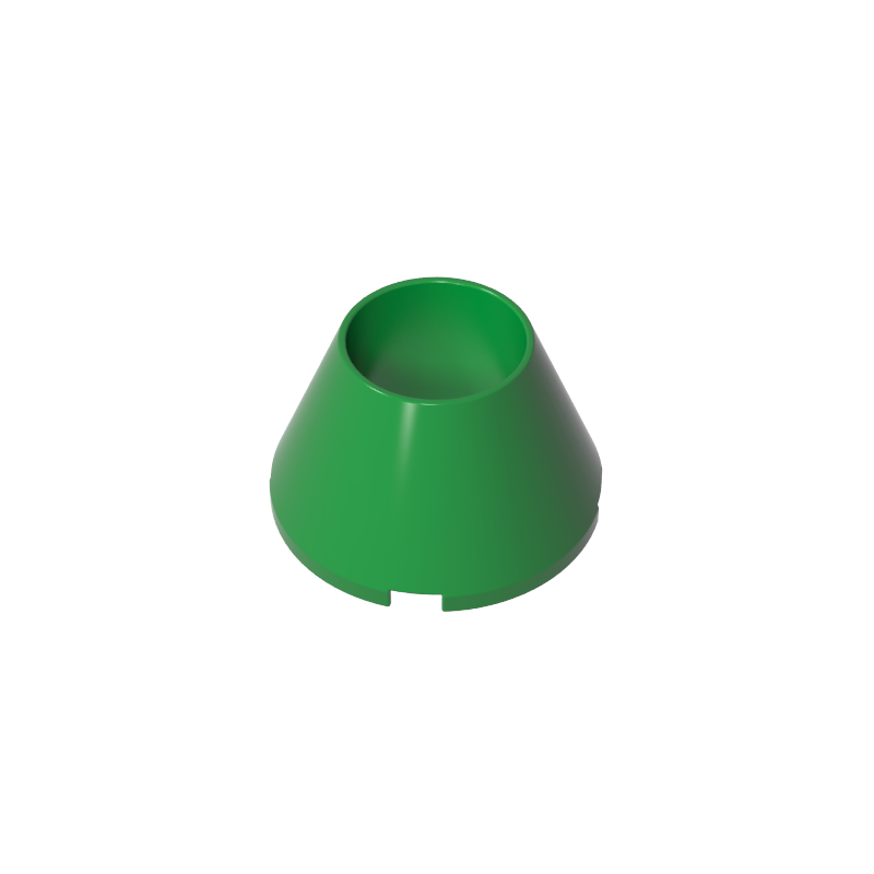 GDS-M280 - Cone 4 x 4 x 2 Hollow No Studs