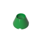 GDS-M280 - Cone 4 x 4 x 2 Hollow No Studs
