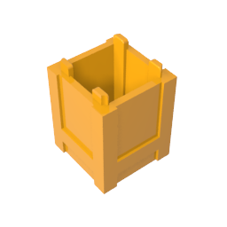 GDS-M283 - Container Box 2 x 2 x 2 - Top Opening