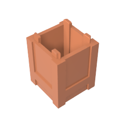 GDS-M283 - Container Box 2 x 2 x 2 - Top Opening
