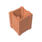 GDS-M283 - Container Box 2 x 2 x 2 - Top Opening