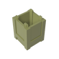 GDS-M283 - Container Box 2 x 2 x 2 - Top Opening